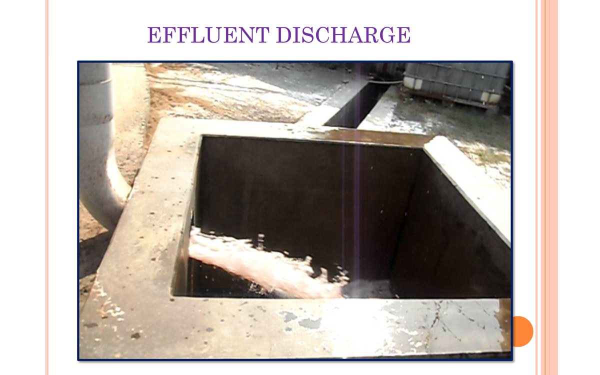 Effluent Discharge